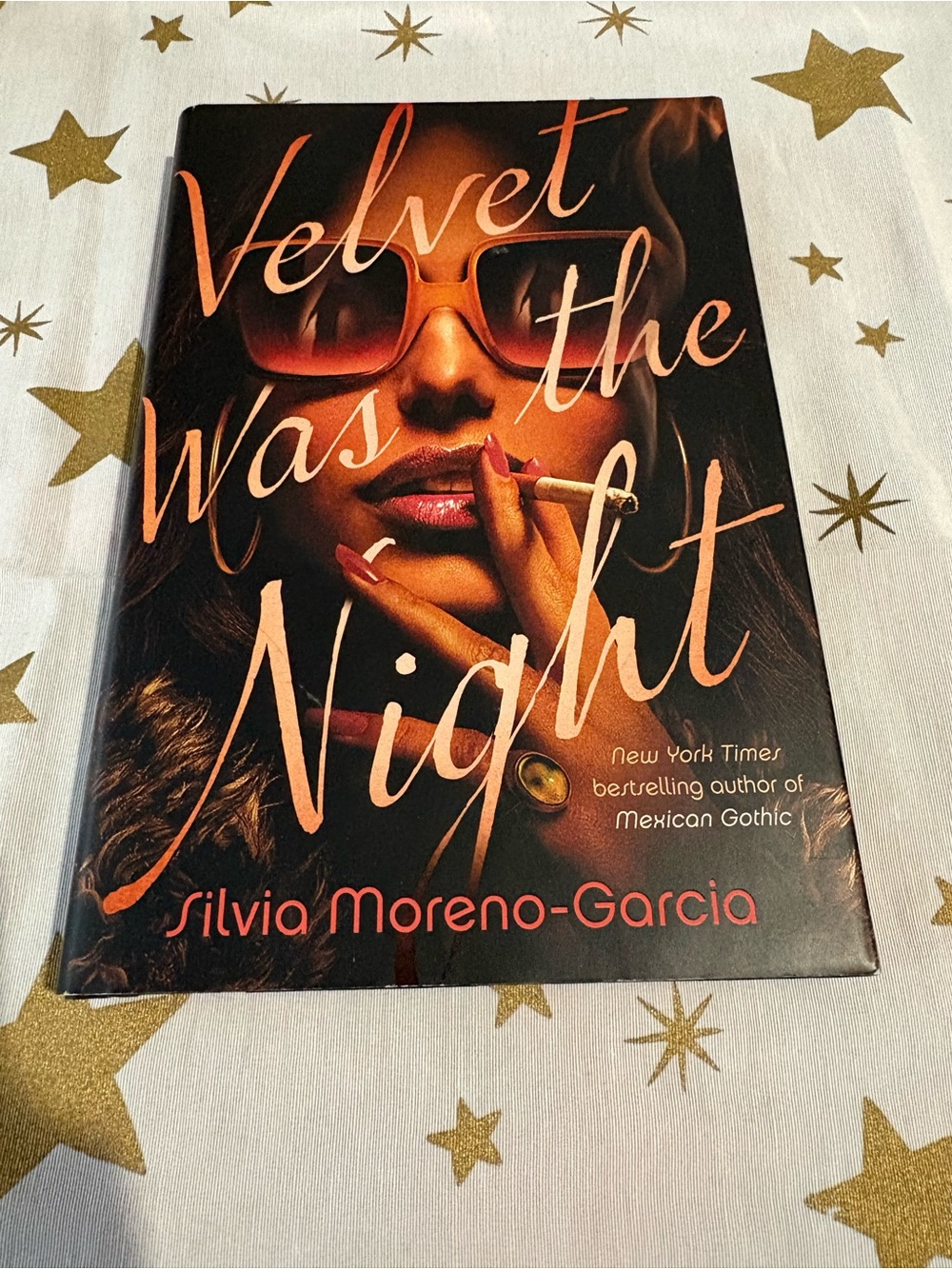 Velvet Was the Night Graphic Book Cover Print